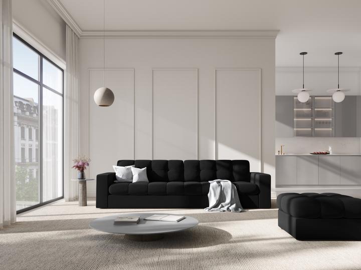 Image du produit CXL by Christian Lacroix Canapé Velours, "Yohan", 4 Places, 227x90x72 Fabriqué en Europe (4 places)