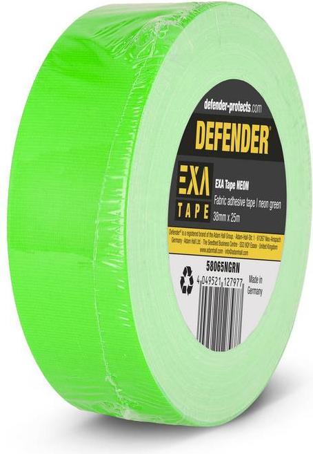 Image du produit Adam Hall Ruban adhésif tissé vert fluo (L x (38 mm)