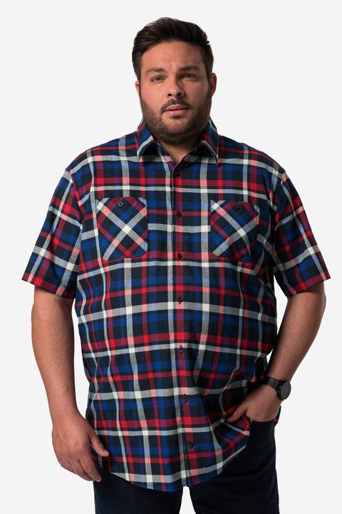 Immagine prodotto Men+ Karohemd, Halbarm, Kentkragen, Comfort Fit (XXL)