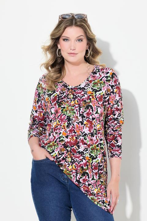 Immagine prodotto Miamoda Langarmshirt, Blumenmuster (44)