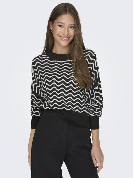 Produktbild JdY Gemusterter Strickpullover (XXL)