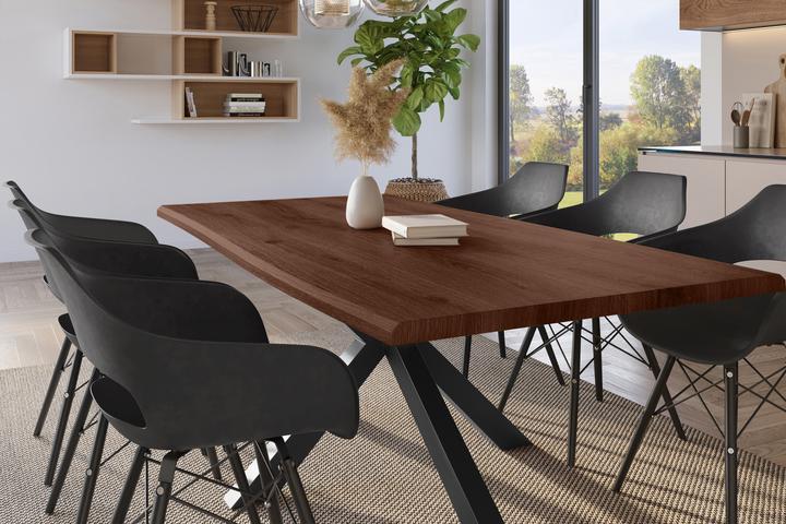 Image du produit SAM JULIUS Baumkante massiv Mdf (200 x 100 x 77 cm)