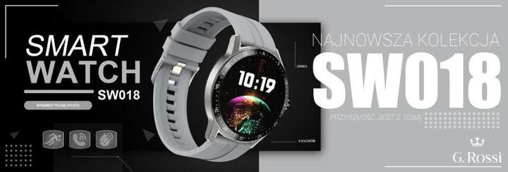 Actual product image Gino Rossi SW018-2, grey colour (45 mm)