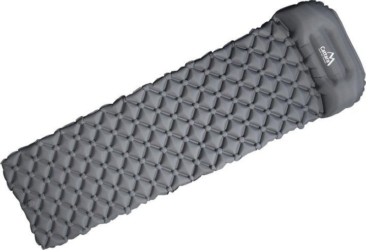 Actual product image Cattara Inflatable mat CRYSTAL 195x58x5cm grey