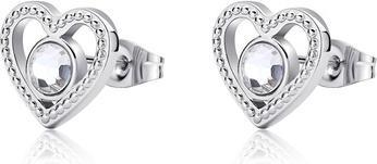Immagine prodotto Sagapo S'Agapo Steel Earrings Hearts Lucky Light Skt47