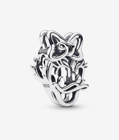 Actual product image Pandora Disney Daisy Duck Openwork (Silver 925)