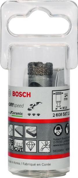 Actual product image Bosch Professional Zubehör PRO Core Cutter dry, 14 x 30 x 22.23 mm (14 mm)