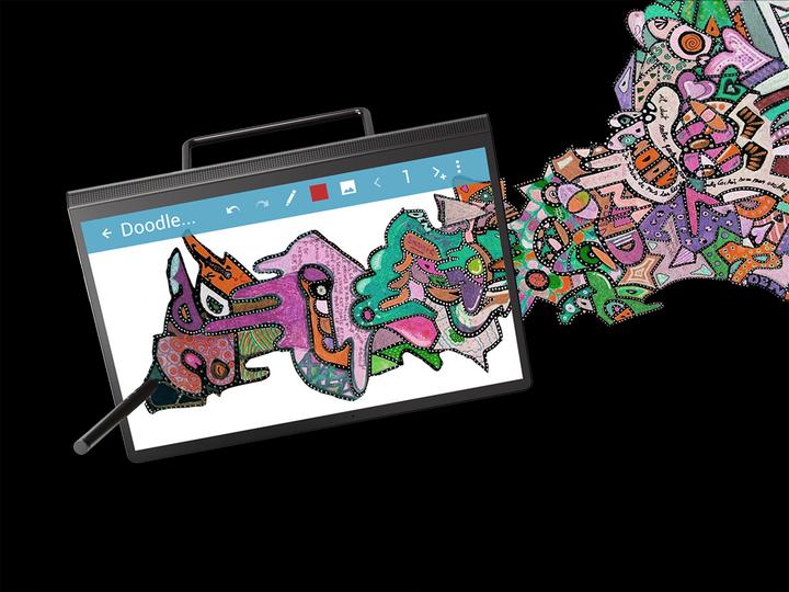 Actual product image Lenovo Yoga Tab 13 (WLAN only, 13", 128 GB, Shadow Black)