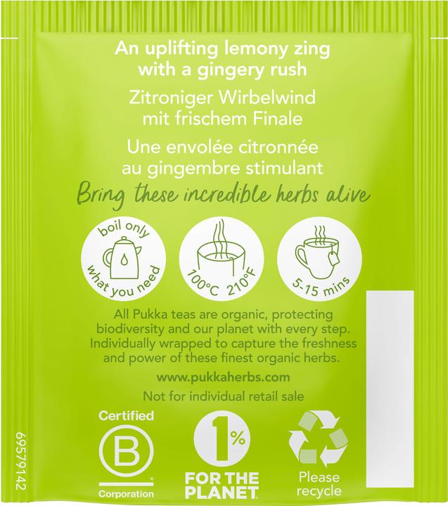 Produktbild Pukka Zitronengras & Ingwer (36 g)