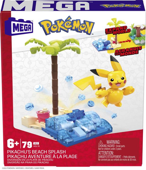 Produktbild Mega Construx Pikachu's Beach Blast