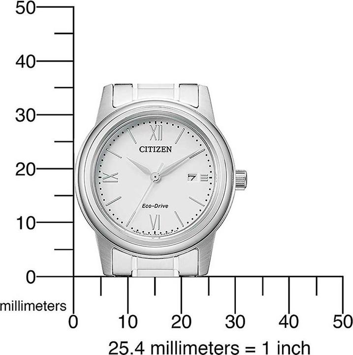 Produktbild Citizen FE1220-89A Eco-Drive Sport Damen 30mm 10ATM (Analoguhr, Sportuhr, 30 mm)