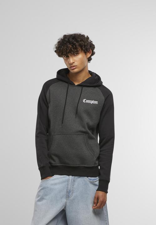Actual product image Mister Tee MisterTee Compton Wording EMB Raglan Hoody - 201425 (XL)