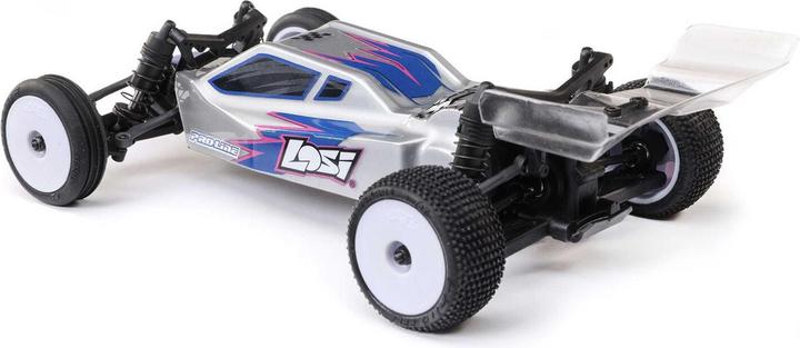 Actual product image Losi Micro-B 1/24 2WD Buggy RTR, Silber (RTR Ready-to-Run)