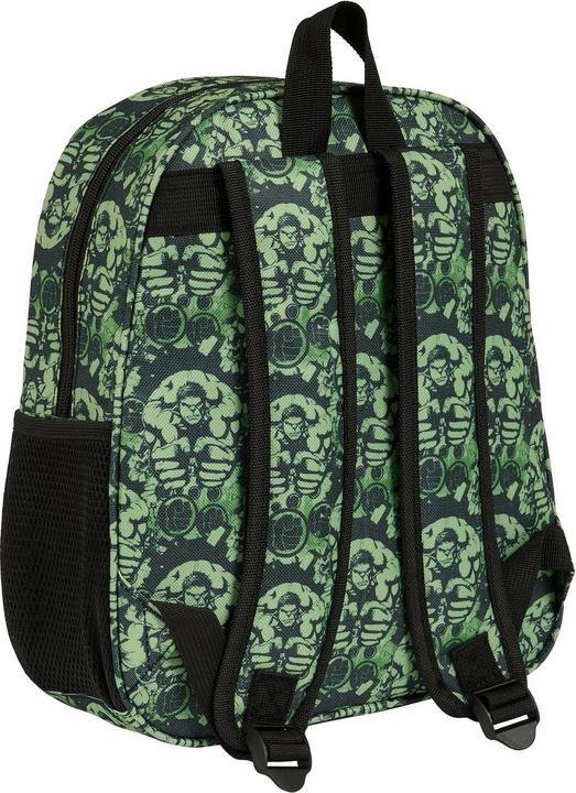 Produktbild Hulk Kinderrucksack 3D Schwarz grün 27 x 33 x 10 cm