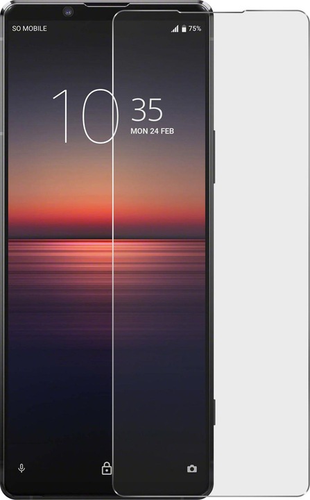 Produktbild Avizar Kristallklare Folie, Glas-Displayschutz (1 Stück, Sony Xperia 5 II)