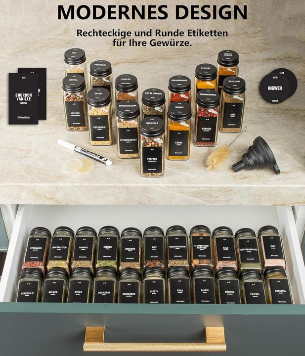 Actual product image Deco haus Gewürzgläser Set (4.32 l)