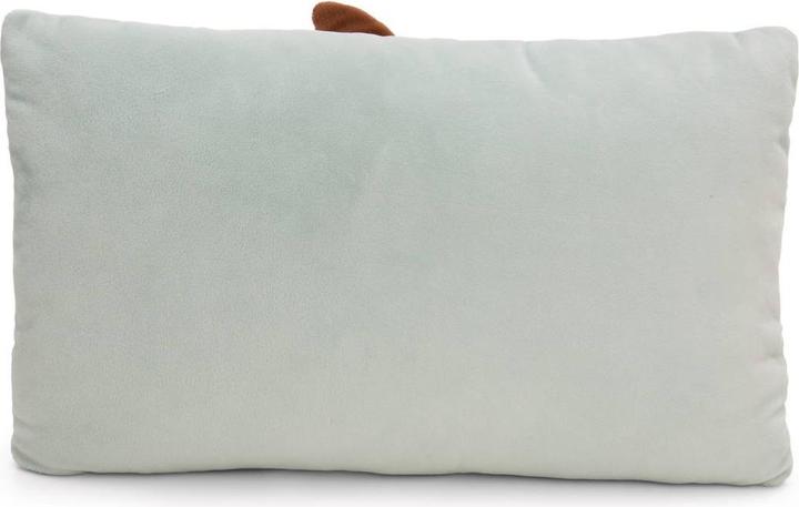 Actual product image NICI 62163 Kissen Hund weiss rechteckig 43x25cm GREEN (43 x 25 cm)