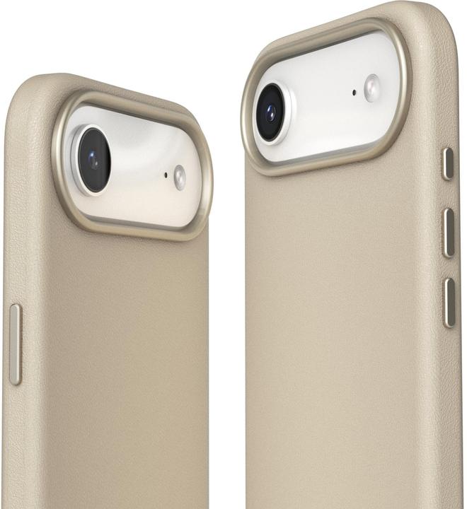 Actual product image Vonmählen Back Cover Like Leather iPhone Air Cream, Grundfarbe (Apple iPhone Air)