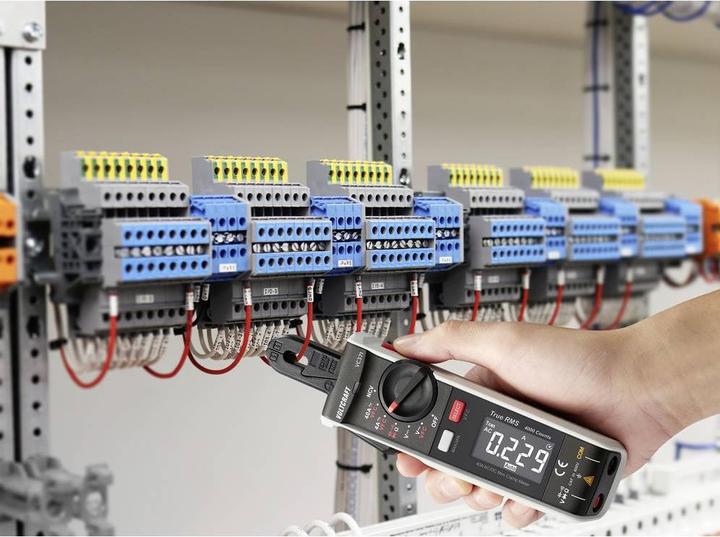 Produktbild Voltcraft VC371 Stromzange kalibriert (ISO) digital CAT III 600 V Anzeige (Coun (CAT III 600V)