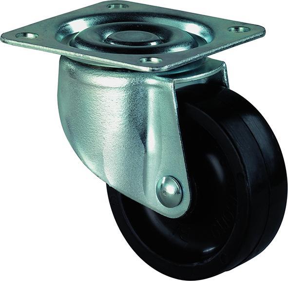 Produktbild BS Rollen Kastenrolle Rad-Ø 25 mm Tragfähigkeit 35 kg Material Rolle Kunststoff mit Anschraubplatte