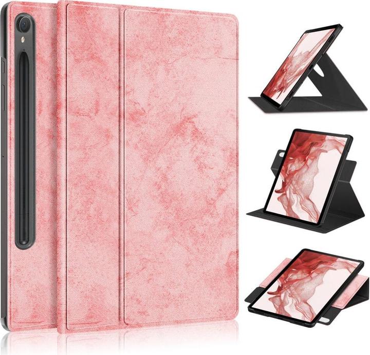 Produktbild Cover-Discount Galaxy Tab S9 - 360-Grad Tablet Hülle rosa (Samsung Galaxy Tab S9)