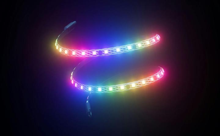 Image du produit Hyte Ls10 RGB Light Strips Blk 3pk + Np (Bleu, RGB, Rouge, Vert)