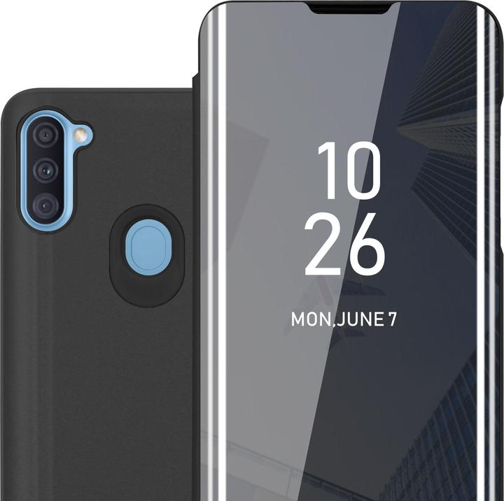 Actual product image Cadorabo Book Smart View Mirror Cover (Samsung Galaxy M11)