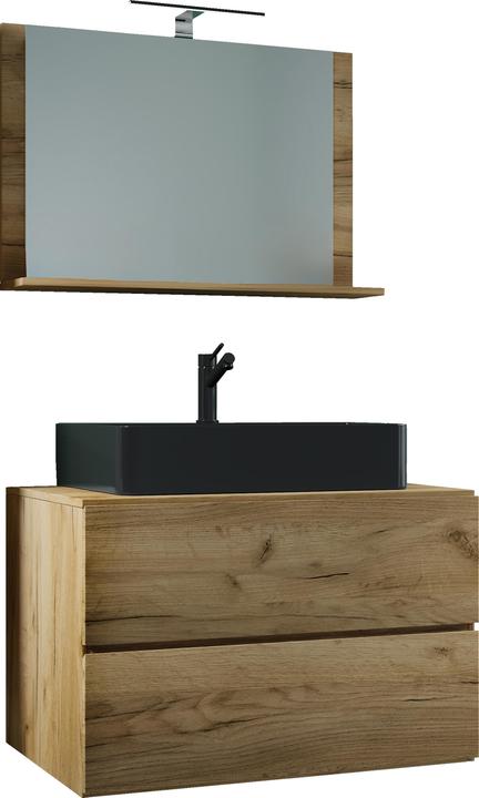 Actual product image VCM 3-piece Washbasin Bathroom Furniture Lendas 80 cm M