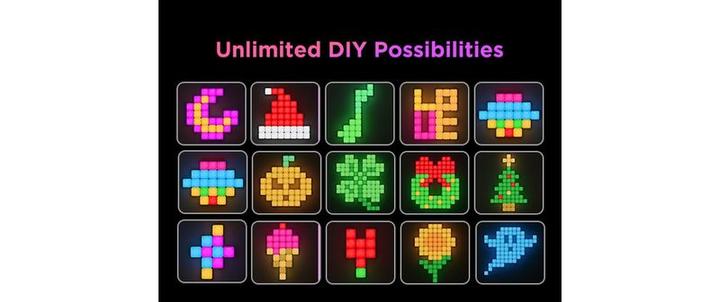 Immagine prodotto Govee Mini pannelli luminosi Colori dei segmenti RGBIC