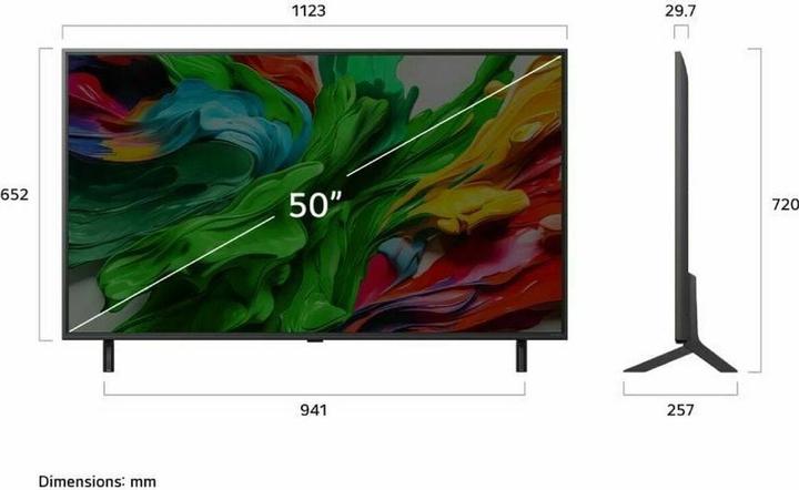Actual product image LG 50QNED87A6D.AEU (50", QNED87, QNED, 4K, 2025)