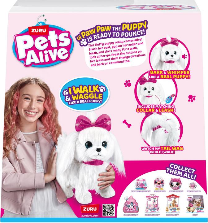 Actual product image Zuru Pets Alive Lil' Paw Paw (30 cm)