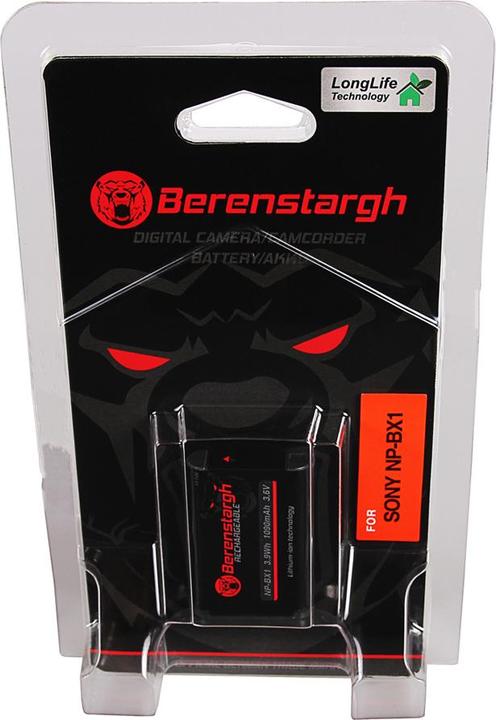 Produktbild Berenstargh Akku f. Sony NP-BX1 (Kamera Akku Ladegerät)