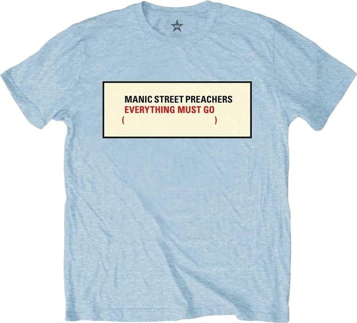 Produktbild Manic Street Preachers Everything Must Go TShirt (S)