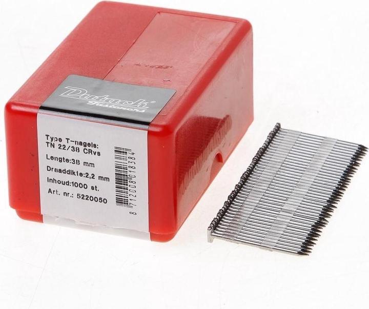 Actual product image Haubold Dutack 5220050 TN22 T-Nagel Edelstahl 38mm 1000 Stück (1000 pcs., 38 mm)
