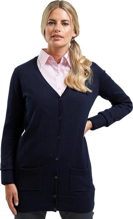 Immagine prodotto Premier Cardigan Linea Lunga Scollo a V Donna (44)