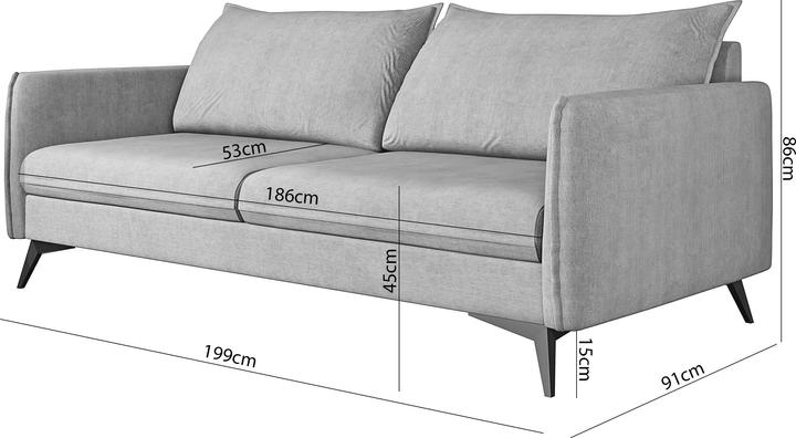 Actual product image Ropez Juli Bis (3-seater)