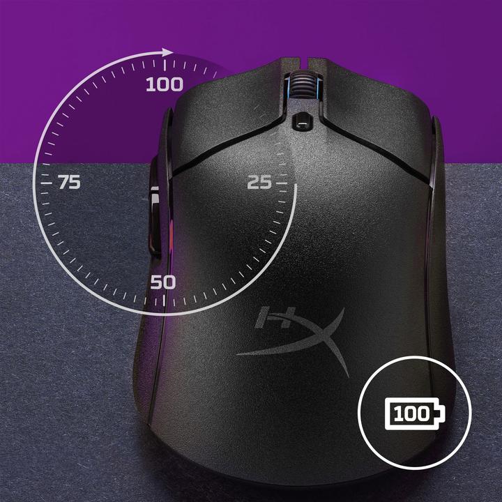 Actual product image HyperX Pulsefire Haste 2 (Cable, Wireless)