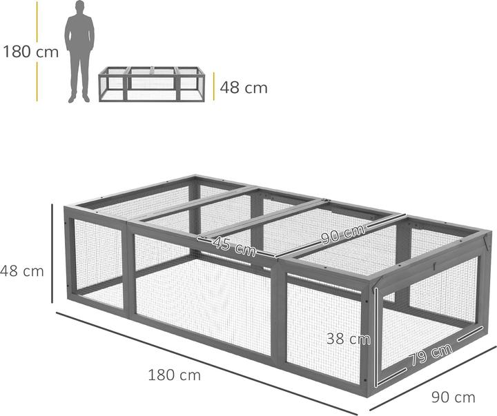 Image du produit PawHut Clapier extérieur