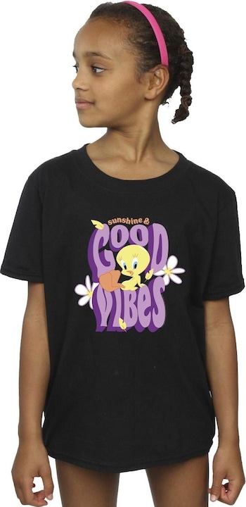 Image du produit Looney Tunes - T-shirt TWEEDAY SUNSHINE & GOOD VIBES - Fille (104)