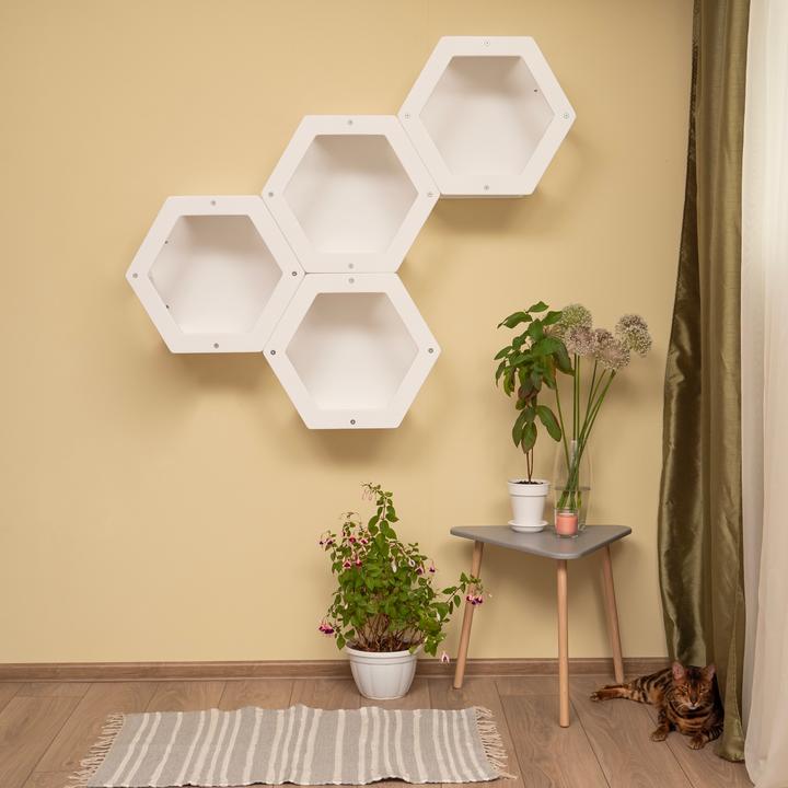 Produktbild Wowhelperco 4 Waben (Weiss)