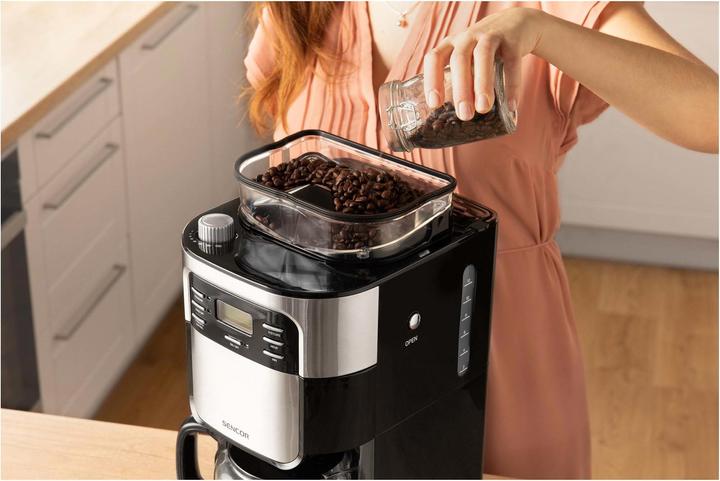Immagine prodotto Sencor Caffettiera SCE 7000BK in nero e argento