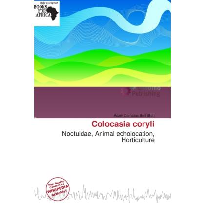 Colocasia coryli, Fachbücher von Adam Cornelius Bert