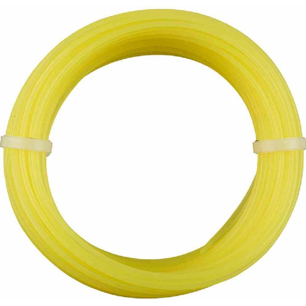 kwb, Zubehör Gartenmaschinen, Werkzeug Profi Nylonfäden 2,0 mm Farbe: gelb, Länge: 15 Meter (Rasenmäher, Gartenmaschinen...