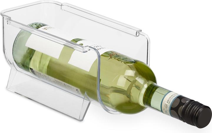 Actual product image Relaxdays Refrigerator bottle rack