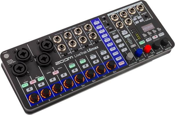 Immagine prodotto Zoom LiveTrak L6max (EMBARGO/EU) 12-Channel Mixer & Re. (Mixer da studio e live)