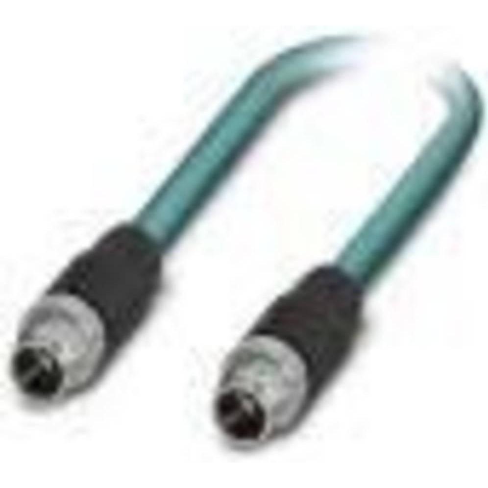 Phoenix Contact 1407485 Sensor-/Aktor-Anschlussleitung 5 m Polzahl: 8 1 St., Elektronikkabel + Stecker, Schwarz