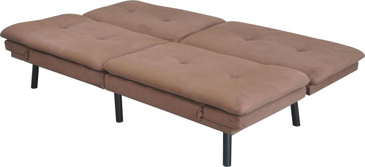 Actual product image HTI-Living Sofa mit verstellbaren Armlehnen Braun (2 person sofa)