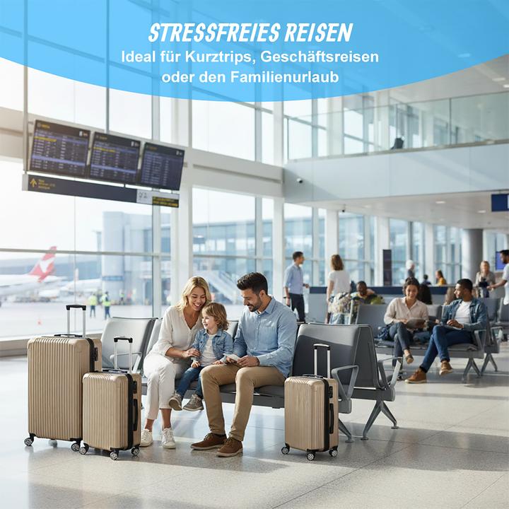 Image du produit Relaxdays Ensemble 3 valises (110 l)