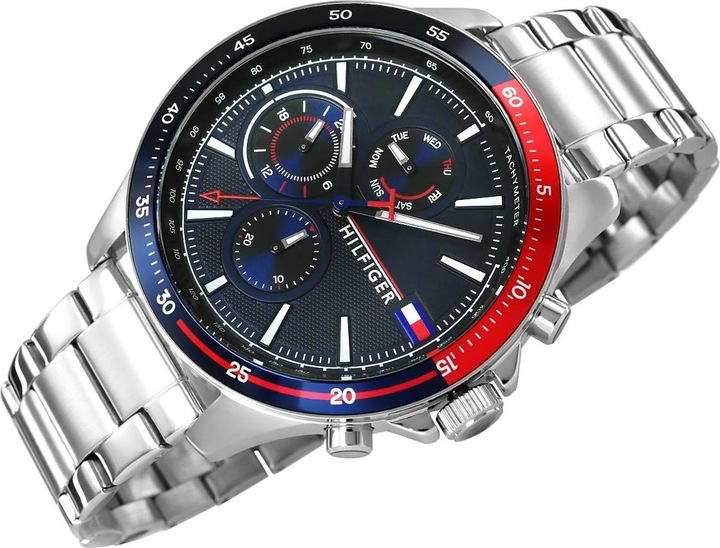 Actual product image Tommy Hilfiger Bench (Analogue wristwatch, 46 mm)