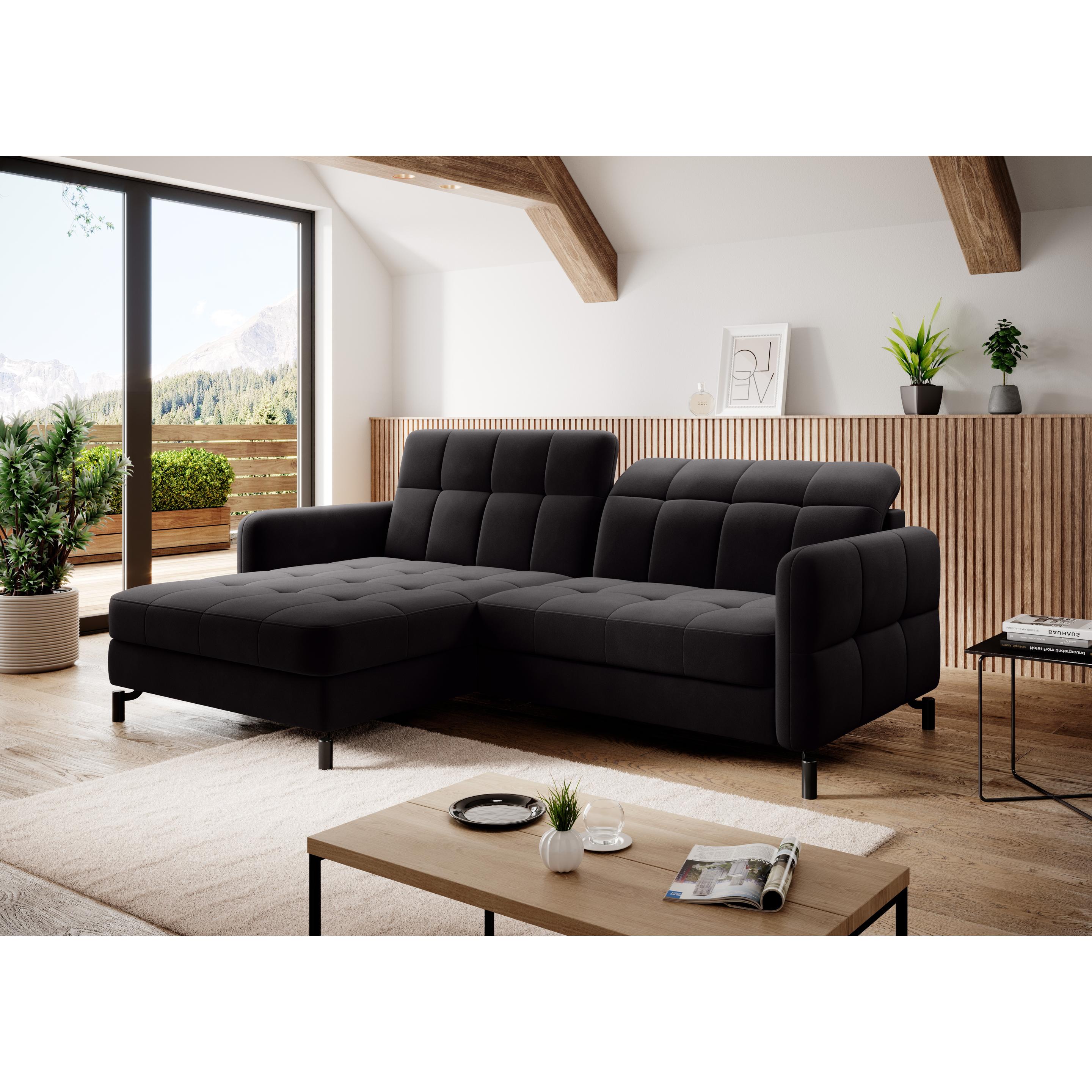 ELTAP, Sofa, Lorelle (Ecksofa, 3-Sitzer, Bettsofa)